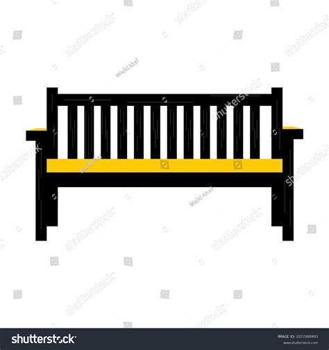 Bench Clipart Vector Image Stock Vector (Royalty Free) 2227088493 ...