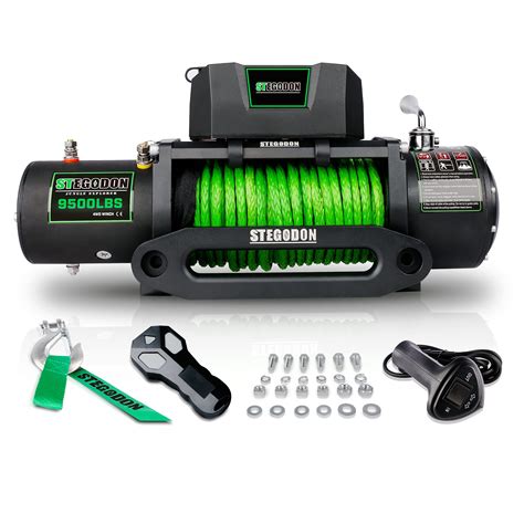 Buy STEGODON New 9500 Lb Load Capacity Electric Winch S3 12V