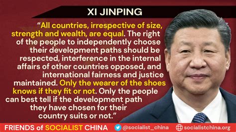 Xi Jinping Quote On Multipolarity Friends Of Socialist China