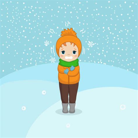 Freezing Man Stock Vectors Istock