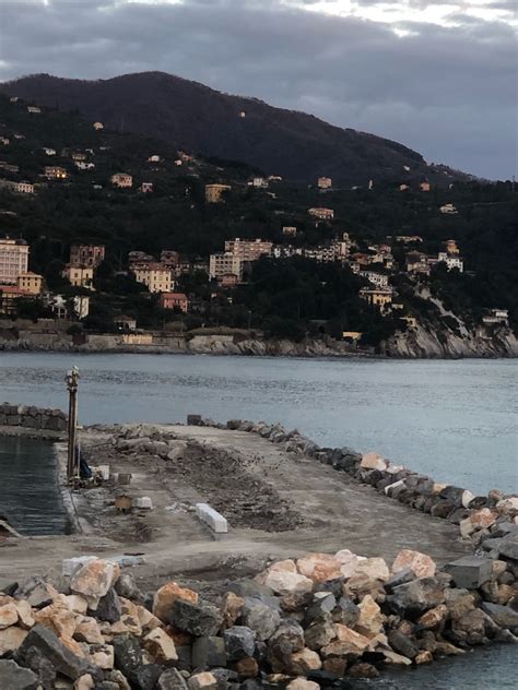 Rapallo La Diga Del Porto Riva Cresce Ecco Le Immagini Levantenews