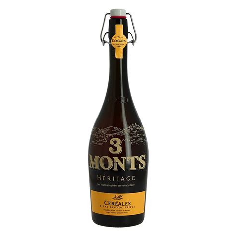 Buy VAT FREE Beer Monts Héritage cereals Triple Blonde Beer cl