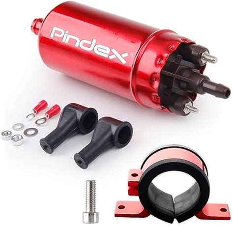 Amazon Pindex Universal External In Line Fuel Pump Psi High