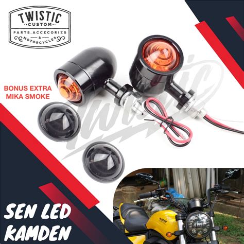 Jual Lampu Sen Sein LED Kamden Motor XSR 155 W175 Benelli Harley