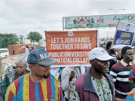 ASUU Labour Unions In Osun Join NLC Protest Daily Post Nigeria