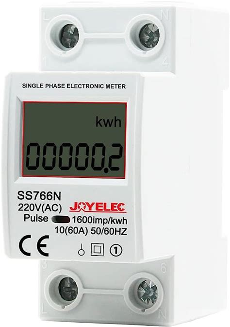 JOYELEC SS766N Contatore Energia ElettricaMisuratore Consumo Elettrico