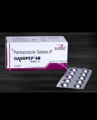 Pantoprazole 40 Mg at Rs 80/stripe | ANTI INFLAMMATORY in Baddi | ID: 2851054051591