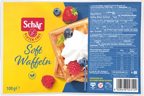 Schär Soft Waffeln glutenfrei 4 Stück 100 g dauerhaft günstig