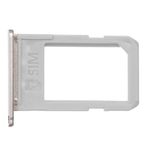 Sim Card Tray For Samsung Galaxy S6 Edge Plus Gold