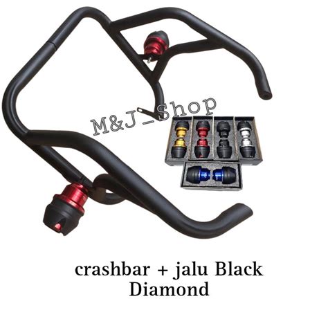 Jual Crashbar Xsr Jalu Black Diamond Pelindung Body Sampin Xsr