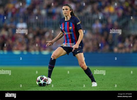 Ingrid Engen Of FC Barcelona During The UEFA Womens Champions League