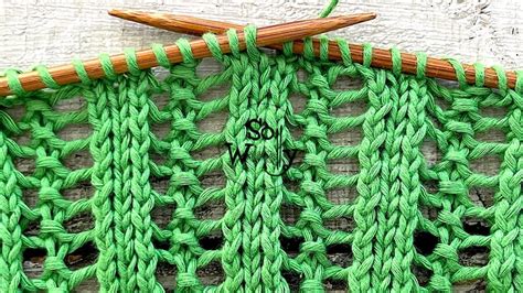 Openwork Knit Stitch Patterns