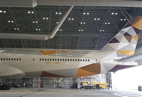 Uaes Etihad Airways Engineering Opens New Hangar Construction Week Online