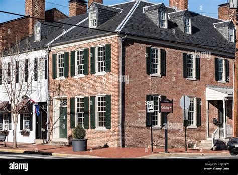 Historic downtown Fredericksburg Stock Photo - Alamy