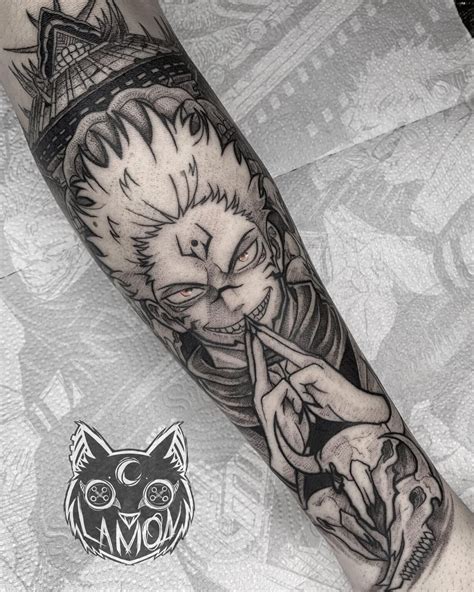 Ryomen Sukuna Tattoo Designs To Embrace The Dark Tattoos