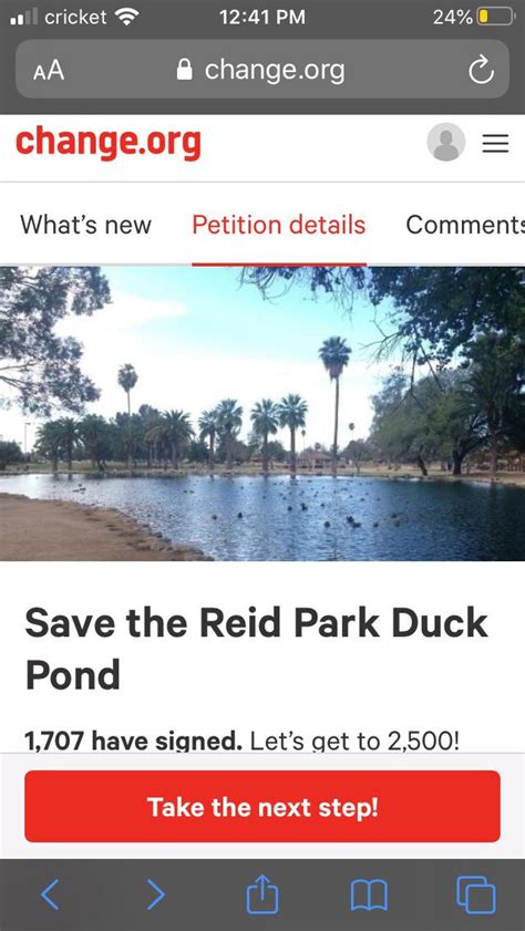 Save The Reid Park Duck Pond Met A Woman There Today Who Explained