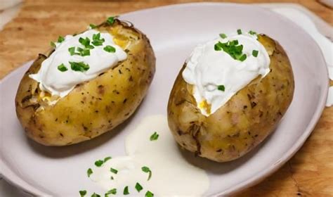 Air Fryer Jacket Potato Recipe Butter Fiesta