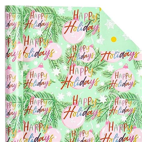 Snapklik.com : WRAPAHOLIC Reversible Christmas Wrapping Paper - Mini ...