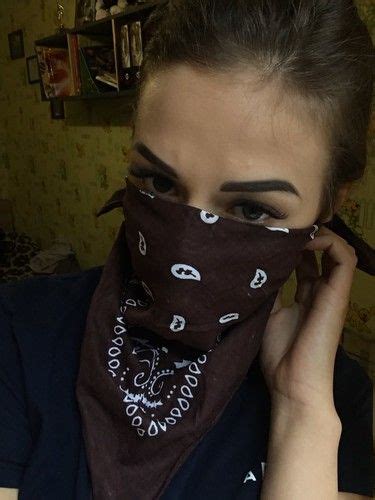 Scarf Bandana Girl Mask Girl Female Mask