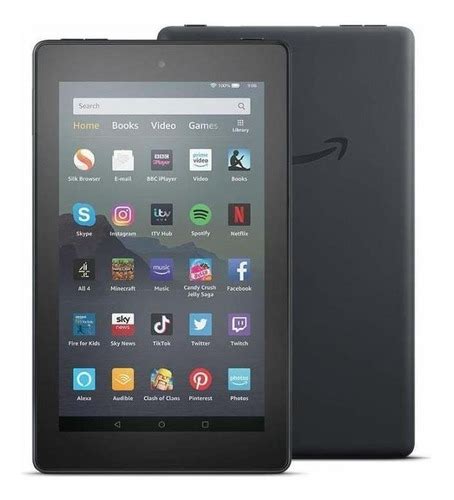 Tablet Amazon Fire 7 2019 Kfmuwi 7 16gb Black Y 1gb De Memoria Ram Envío Gratis