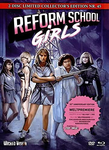 Reform School Girls 1986 Blu Ray And Dvd Combo [ Blu Ray