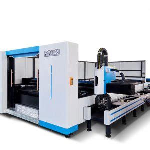 Full Cover Exchange Table CNC Fiber Laser Cutting Machine PrimaPress