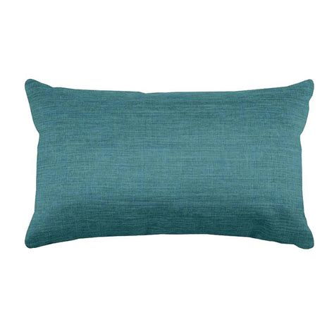 Coussin Rectangulaire X Cm B A Bleu Canard D Co Textile Eminza