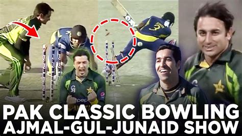 Pakistan S Classic Bowling Show Magic Of Umar Gul Saeed Ajmal