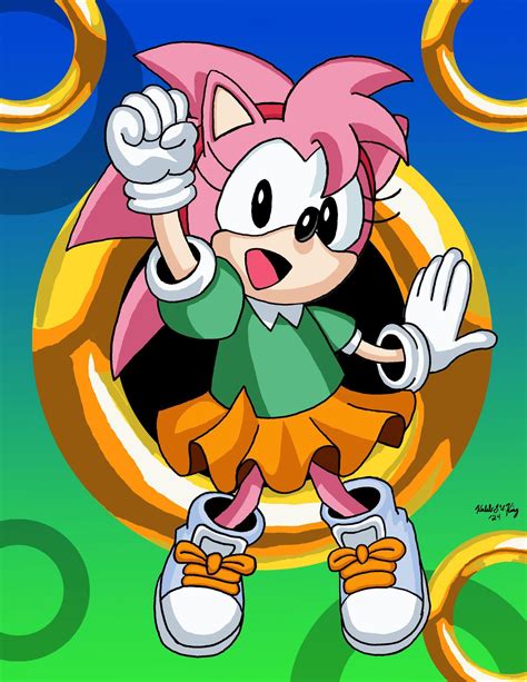 Amy The Hedgehog Fan Art Rsonicthfanart