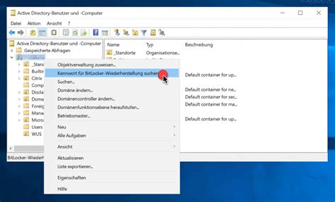 Bitlocker Wiederherstellungskennwort Aus Ad Auslesen Windows Faq