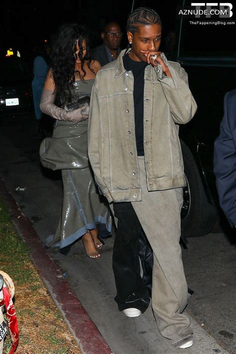 Rihanna Sexy Seen Flaunting Her Hot Figure At The Black Panther Wakanda Forever Premiere In Los