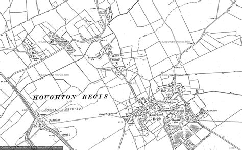 Old Maps of Houghton Regis, Bedfordshire - Francis Frith