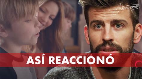 Así reaccionó Piqué al preguntarle sobre la nueva canción de sus hijos