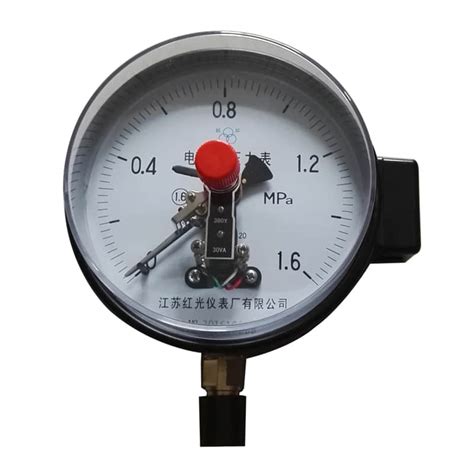 Pressure Gauge With Electric Contact Water Flow Meterthermal Mass