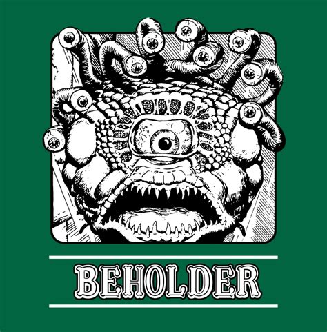 Beholder : Inspired by Dungeons & Dragons – Wonky Robot Designs