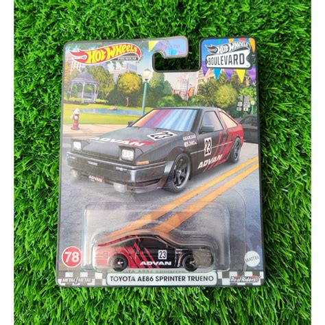 Jual HOT WHEELS PREMIUM TOYOTA AE86 SPRINTER TRUENO BOULEVARD Shopee