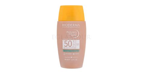 Bioderma Photoderm Nude Touch Mineral Spf Preparat Do Opalania Twarzy Ml Odcie Light