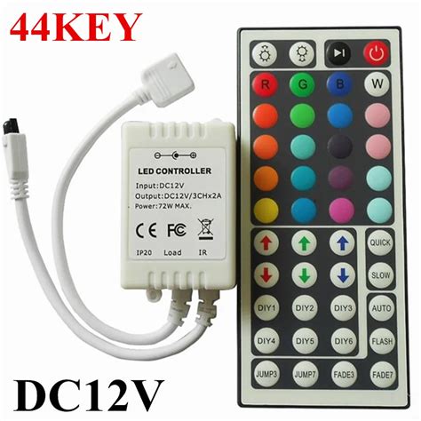 Led Controller 44 Keys LED IR RGB Controler LED Lights Controller IR