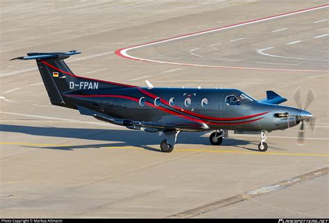 D FPAN Private Pilatus PC 12 NG PC 12 47E Photo By Markus Altmann