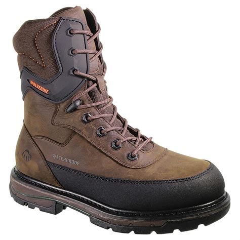 Men's 8" Wolverine® Woodland PeakPlus Waterproof Insulated Composite ...