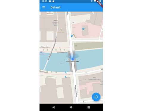 A Fluttermap Plugin To Request And Display The Users Location And