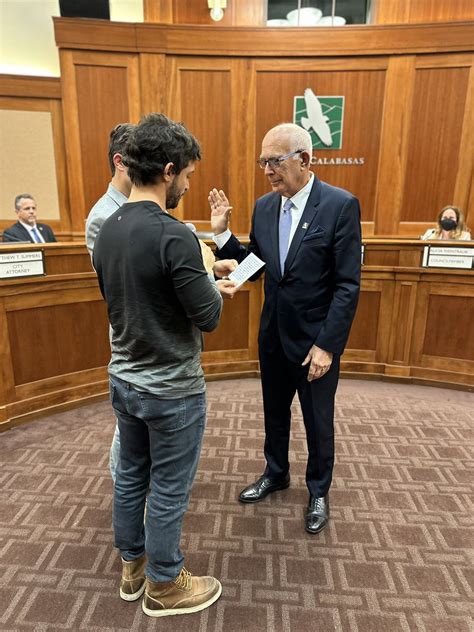 City Of Calabasas On Twitter David J Shapiro Is The New Mayor