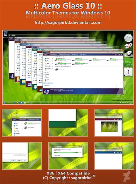 Aero Glass 10 For Win10 Final By Sagorpirbd On Deviantart