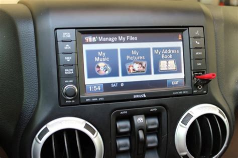 Jeep Wrangler Jk Gps Navigation Rhr N Radio Infotainment