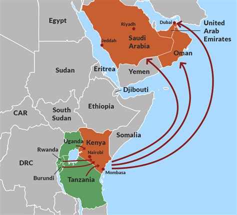 East African Human Trafficking Rings Expand Their Operations Iss Africa