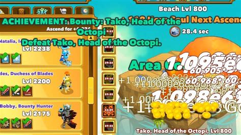 Clicker Heroes EN Zone 800 Overview Of The Gameplay Ep 9 Clicker