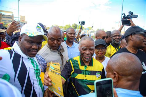 Thabo Mbeki Leads ANC Election Campaign In Soweto Bona Magazine