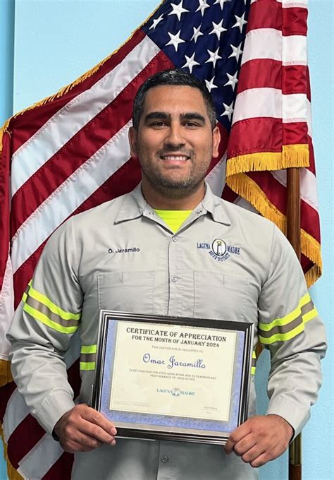 Jaramillo Recognized As Top Employee Port Isabel South Padre Press