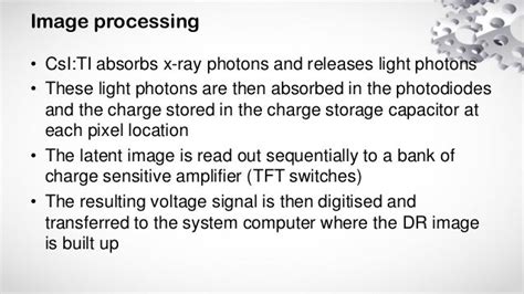 Digital Radiography PHYSICS