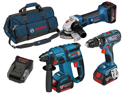 Kit Professional Bosch Trapano Martello Smerigliatrice